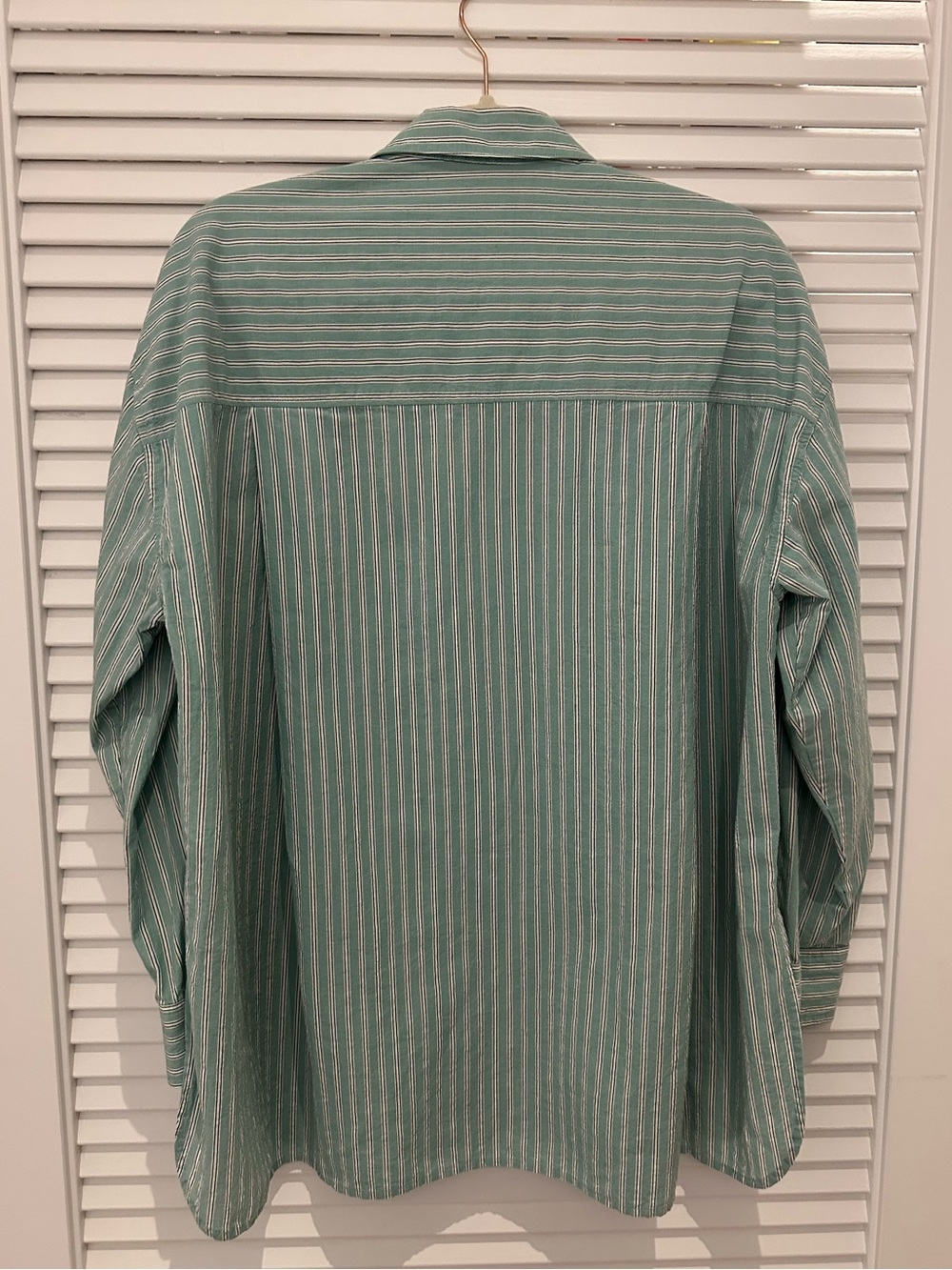Madewell Signature Poplin Oversized Shirt - Picture 10 of 11
